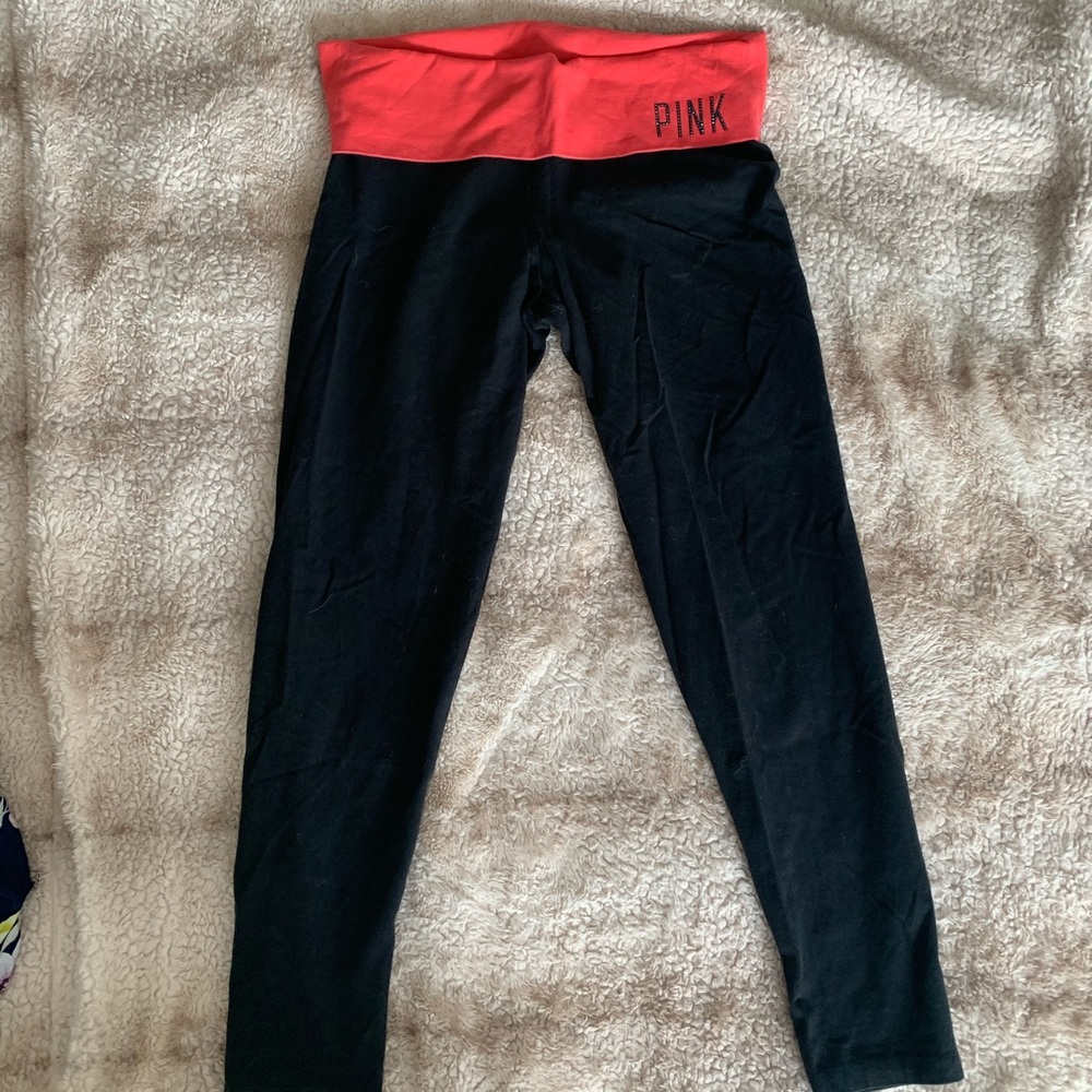 VS|PINK yoga legging with band